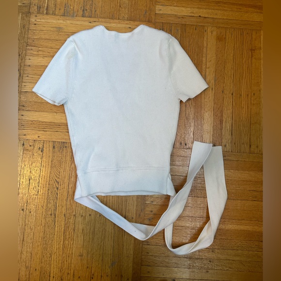 Wilfred crop tie top - Picture 3 of 3